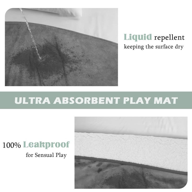 DOVIROS Waterproof Blanket for Bed Intimacy, Love Blanket Waterproof and