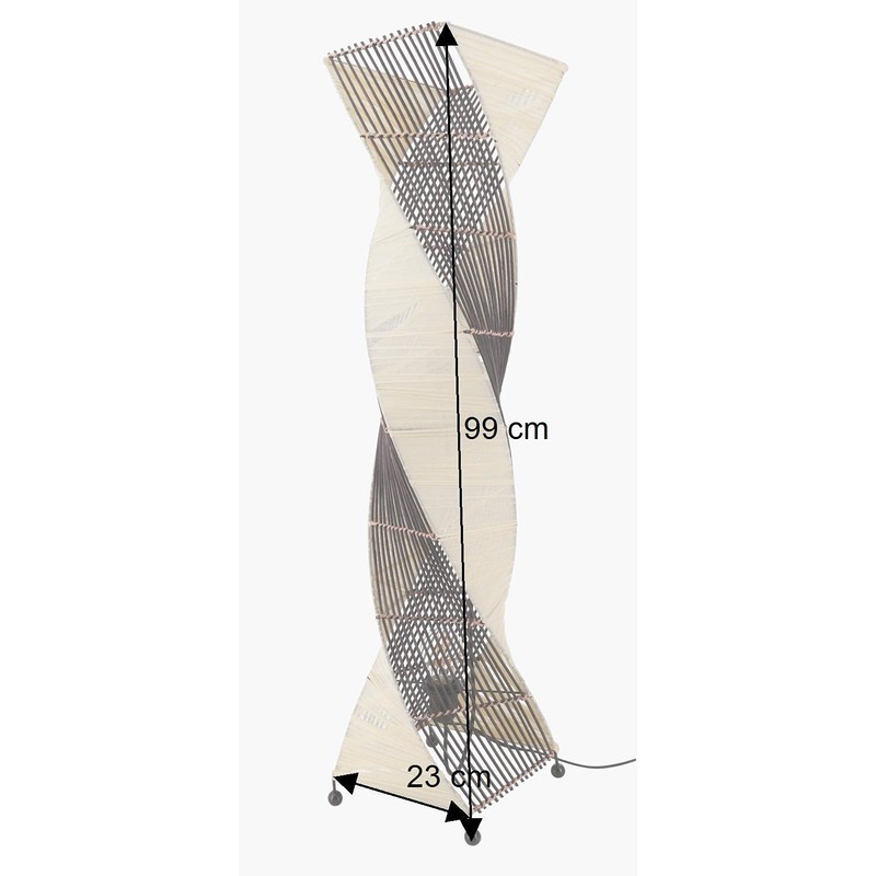 Guru-Shop Floor Lamp / Floor Lamp in Bali Handmade from