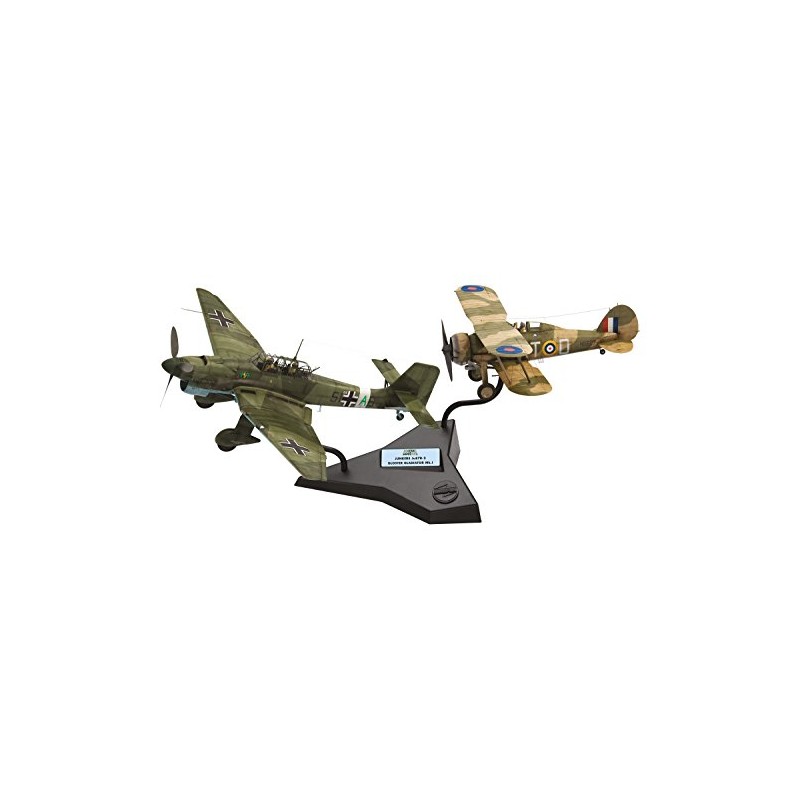 Airfix A50179 Dogfight Doubles JU87B/Gloster Gladiator – Scale 1:72