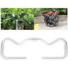 Ultralight Aluminium Alloy Folding Bicycle Bike Conversion P Handlebar 25.4x490mmsilver