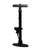 Bike Cycling Floor Track Pump With High Pressure Gauge Black