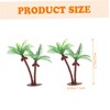 Kisangel 22pcs Miniature Beach Decor Set Plastic Miniature Beach Accessory