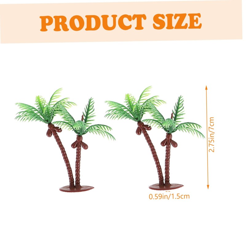 Kisangel 22pcs Miniature Beach Decor Set Plastic Miniature Beach Accessory