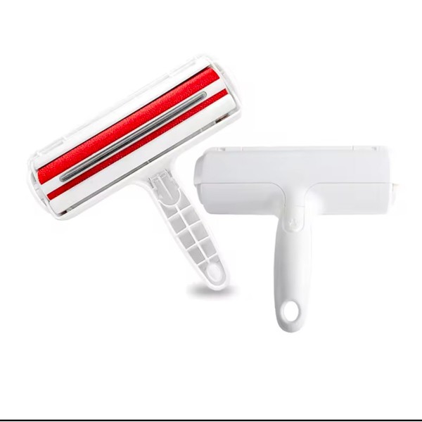 Pet Hair Remover Roller with Self-Cleaning Base, Reusable Lint Roller,