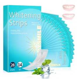 28 Teeth Whitening Strips, Premium Tooth Whitening Kits, Brighten Your Smile, Gentle Effective Remove Coffee & Tea Stains, Easy to Use at Home