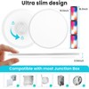 libtit Large LED Ceiling Light 16.5Inch, 4200LM 36W Bright Flush