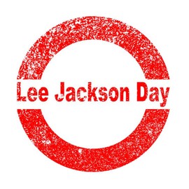 CafePress Lee Jackson Day 5.5" Round Car Magnet Magnetic Bumper Display