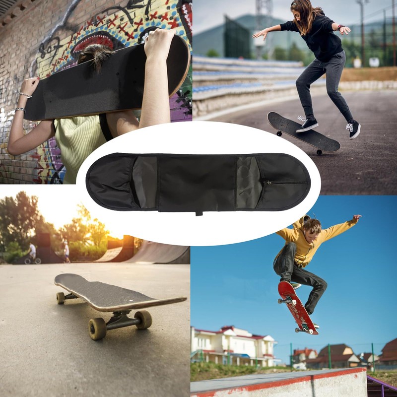 Floatdream 2 pieces skateboard bag, waterproof, skateboard bag, longboard bag,