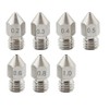 SIUTEC® Premium MK8 stainless steel nozzle/nozzle as set of 7
