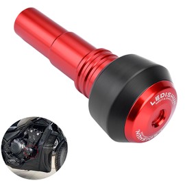HRuizq Motorcycle Exhaust Sliders Guard Crash Engine Compatible with Honda CB350 RS,NT1100,Rebel 500,Rebel 300,Rebel 250,CB1000R,X-ADV 750,NC700,NC750 (Red)