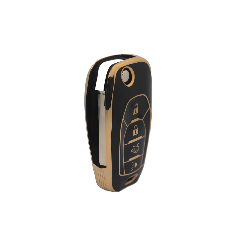 HEYEZQTY Flip 4 Button TPU Key Fob Cover Shell for