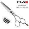 Titan Scissors | Thinning Scissors | Silver Screw Head |