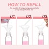 uxcell 2ml Glass Mini Perfume Bottles, 30Pcs Fine Mist Bottles