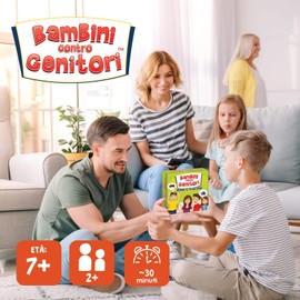KANGUR Board Games Children Against Parents MIMO and Drawing Board Game Family Game Games for Children from 6 Years