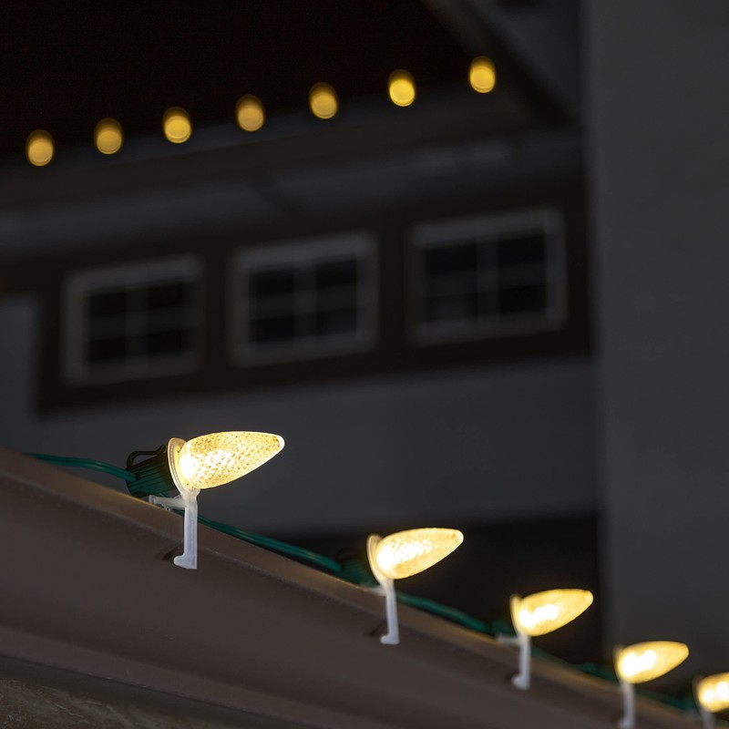 HLO Lighting V2 Christmas Light Clips | C9 Christmas Light