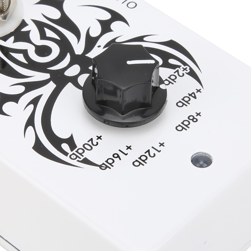 Guitar Effect Pedal Boost True Bypass Adjustable Portable Instrument Accessory
