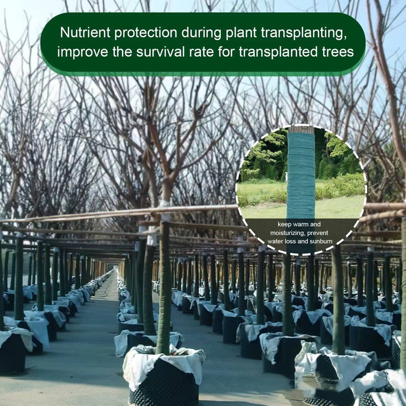 iBamso Tree Protection Film, Winter-Proof Tree Trunk Wrap Protector Guard,