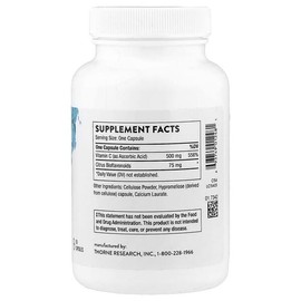 Thorne (Thorne Research), Flavonoid-containing Vitamin C, 90 Capsules / Thorne (쏜리서치), 플라보노이드 함유 비타민C, 캡슐 90정