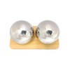 Top Chi 1.6 Inch Stainless Steel Chiming Baoding Balls with