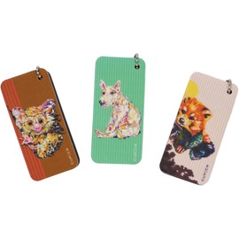 Kyupika Nails Painting! Animal Set of 3, Easy 2 Steps to Shine Beautiful Nails, Nail Shiner, Nail Polishing, Eyeglass Monkey, Bull Terrier, Red Panda