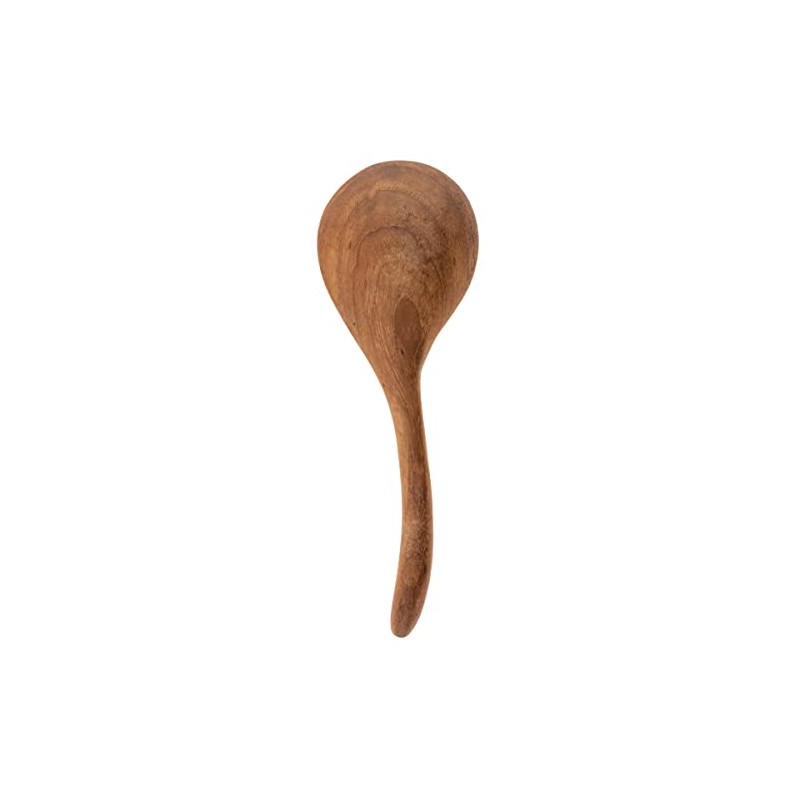 Karma Gifts, Bali Teak Curved Spoon Long