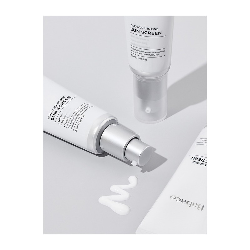 Babaco All-in-One Watery Glow Sun Cream 50ml / 바바코 올인원