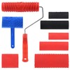 Mardatt 8 Pcs Wood Graining Painting Tool Set, Rubber Empaistic