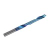 Single Flute Cutter Tungsten Steel Spiral End Mill Straight Shank