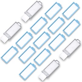 16 PCS CPAP Filters Compatible with Dreamstation 2, Includes 12PCS Disposable Ultra Fine Filters & 4PCS Reusable Pollen Filters for DreamStation 2