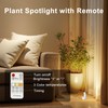 Kimjo Spot Lights Indoor, 4000mAh Rechargeable Plant Spotlight Indoor with