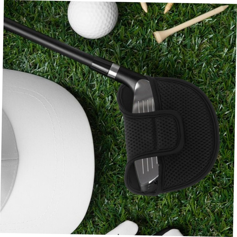 WOONEKY Nylon Mesh Golf Putter Head Cover Breathable Protective Club