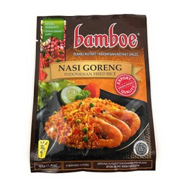 bamboe - NASI GORENG - INDONESIAN FRIED RICE - 6 x 1.4 OZ / 40 g / Product of Indonesia
