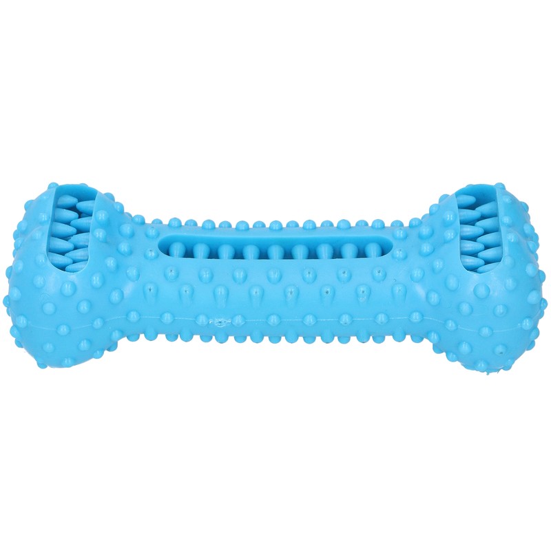 TPR Dog Teeth Cleaning Chew Toy Food Dispenser Brushing Stick