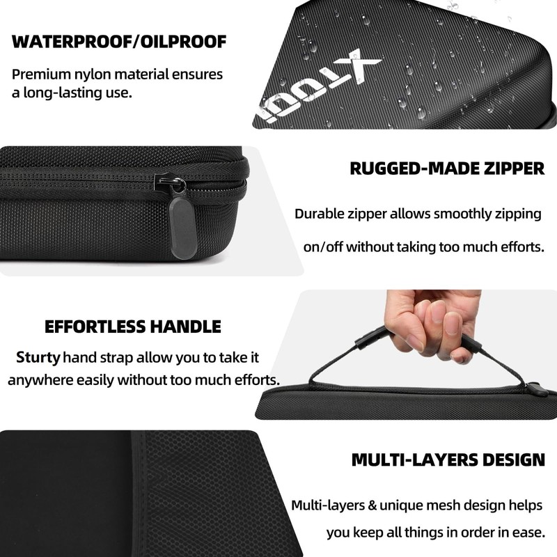 XTOOL Carrying Case for OBD2 Scanner Diagnostic Tool, Waterproof Car