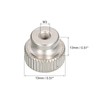 sourcing map Knurled Thumb Nuts, 2pcs M3 x D13mm x
