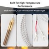 36" Gas Fryer Thermocouple Thermopile Replacement for Pitco 60125501, Gas