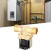 Solenoid Valve Copper Electromagnetic Valve Industrial Accessory 1/2-Inch for Solar