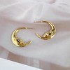 Women's Earrings for Women Girls 14K Real Gold Plated Abstract
