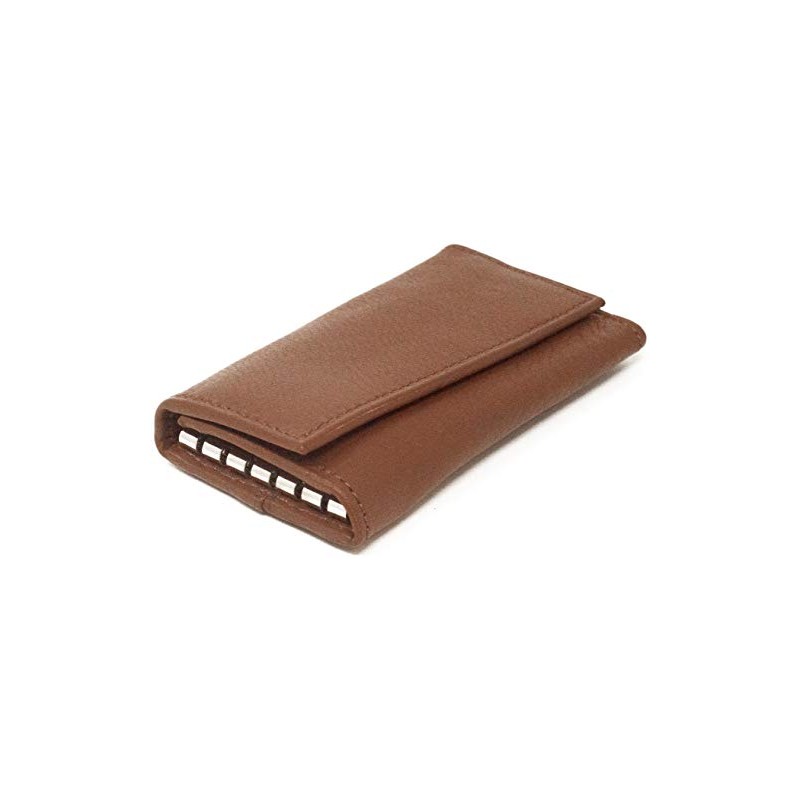 Ashford Ridge Real Leather Key Case Holder Card Wallet in