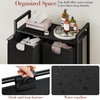 Kitstorack Laundry Basket Organizer, Laundry Hamper with Shelf & 2