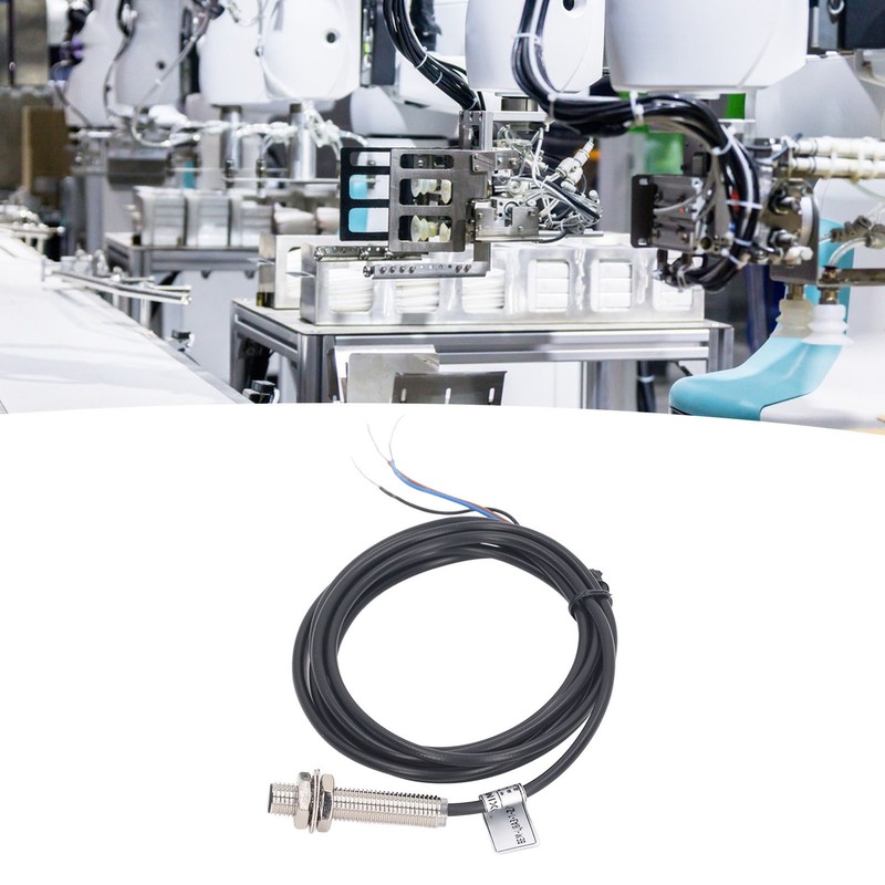 4 Sets Inductive Proximity Switch 8mm Diameter NPN Output 3