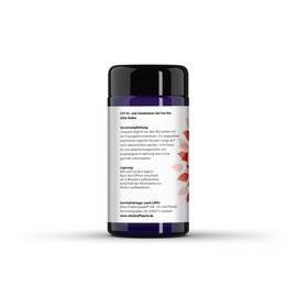 Vitalstoffwerk® Astaxanthin Plus Capsules, Pack of 60 Astaxanthin Capsules with Carrot Powder, High Dose Antioxidant from Algae