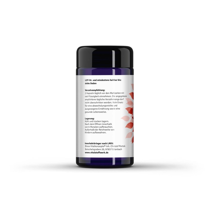Vitalstoffwerk® Astaxanthin Plus Capsules, Pack of 60 Astaxanthin Capsules with