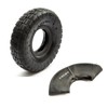 10" Tyre & Inner Tube 4.10/3.50-4 Knobbly Tread 4 Inch