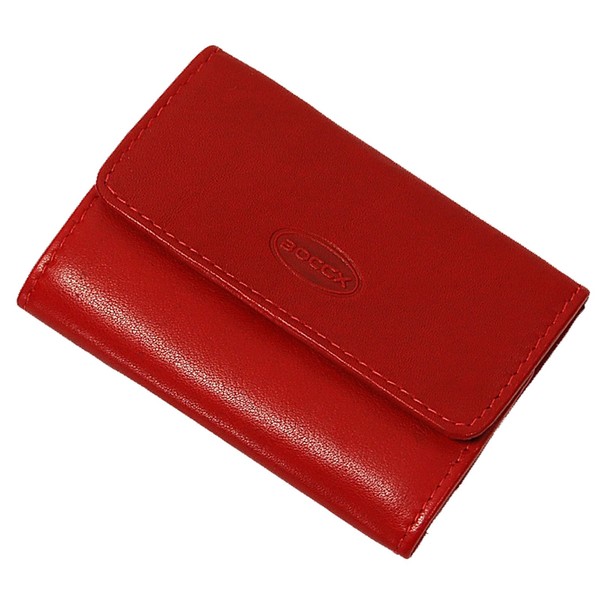 BOCCX Small Women's Wallet - Mini Wallet Men's Genuine Leather