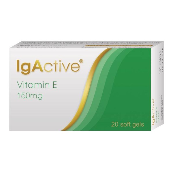 IGACTIVE VITAMIN E 150mg 20s