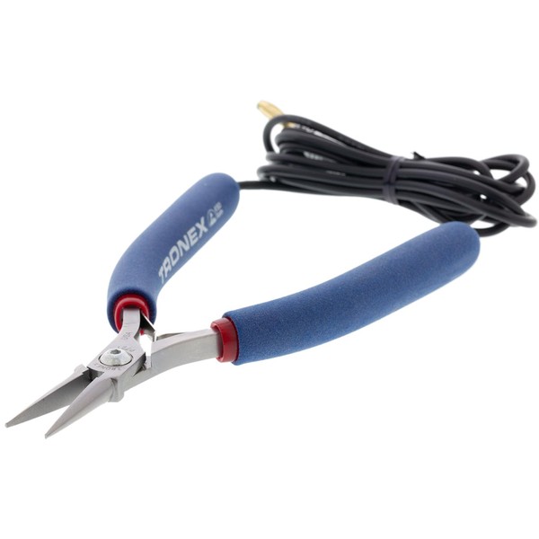 Grounded Pliers – Tronex Needle Nose (Long Ergonomic Handles) •