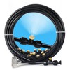 Bonviee Misters for Outside Patio, 100FT Misting Cooling System for