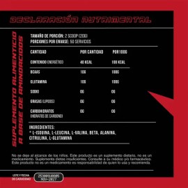 Aminoácidos Bcaasglutamina 300suplements 1kg Varios Sabores                                                                                           