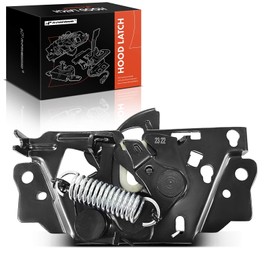 A-Premium Front Hood Latch Assembly Compatible with Ford & Lincoln Vehicles - Escape 2013-2019, Focus 2012-2018, MKC 2015-2019, Front Hood Lock - Replace# CV6Z16700A